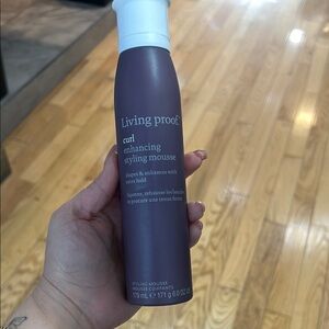 Living Proof Curl Enhancing Styling Mousse - Purple